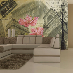 Fotomurale Bonjour Paris cm 250x193 Artgeist en oferta