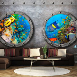 Fotomurale Window to the underwater worl cm 250x175 Artgeist características