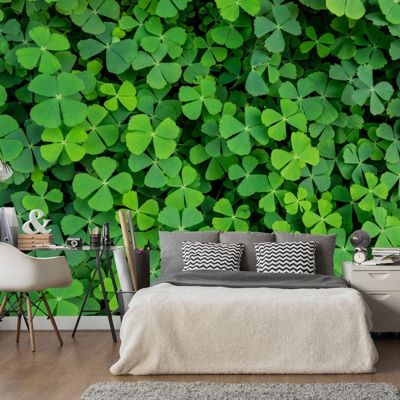 Fotomurale Green Clover cm 250x175 Artgeist