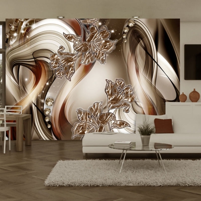 Fotomurale Brown Symphony cm 250x175 Artgeist
