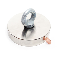 Magnete al neodimio per pesca magnetica anello magnetico fino a 600 kg - WILTEC precio