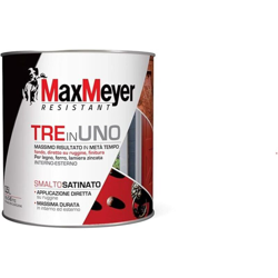 Cromology Italia Spa-c.i. - Smalto 3 in 1 Satinato Verde 0,5 l - CROMOLOGY ITALIA SPA - C.I. precio