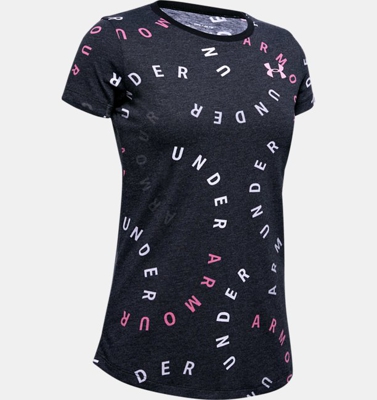 T-shirt UA Printed Wordmark Graphic da ragazza