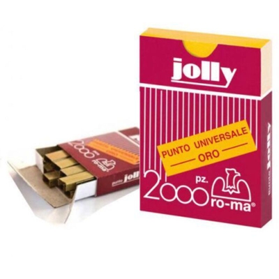 Punti Oro Jolly Per Cucitrici Pz 2000 - MARCA