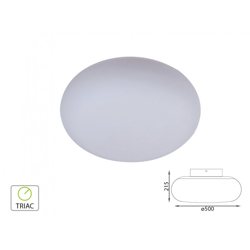 Lampada LED V-TAC da Muro Rotonda 40W Colore Bianco 3000K IP20 Triac Dimmerabile en oferta