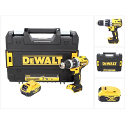 DeWalt DCD 796 NT Trapano avvitatore con percussione a batteria 18V / 70 Nm in valigetta TSTAK + 1x Batteria 5,0 Ah - senza caricabatterie precio