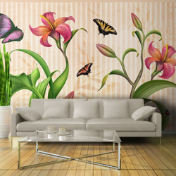 Fotomurale Vintage primavera cm 250x175 Artgeist precio