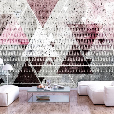 Fotomurale Triangles cm 250x175 Artgeist