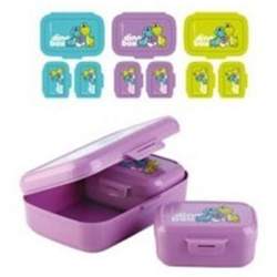 Contenitore Merenda Dino Viola pz.3 Tescoma 668330.23 características