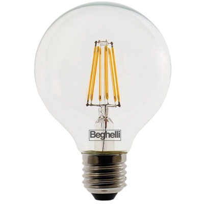 Beghelli 56445 Lampada Led Globo G95 Chiara Zafiro Led 10W E27 2700K
