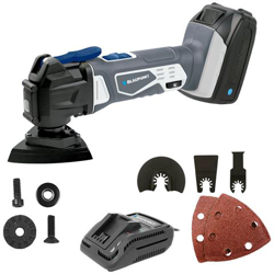 Levigatrice Multiutensile E Taglierina Senza Fili Blaupunkt Bp5122 | Accessori + Batteria + Caricabatteria precio