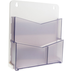 PrimeMatik - Porta depliant magnetica da parete con 3 divisioni di 183x165x42mm precio