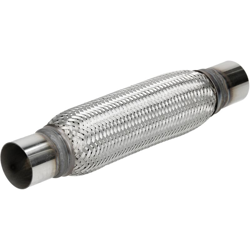 Tubo flessibile 45x230 mm scarico in acciaio inossidabile connetore giunto pipe - ECD GERMANY precio