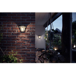 Philips Curassow Lampada a muro Marrone spazzolato in Alumminio - SIGNIFY ITALY S.P.A. en oferta