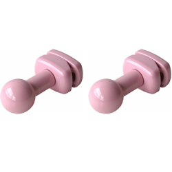 Pika' 2 appendini per radiatori liu' sfera colore rosa características