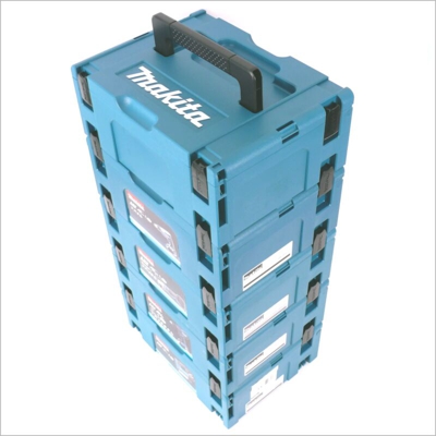 Makita Valigetta MAKPAC 2 - Set di 5 unità