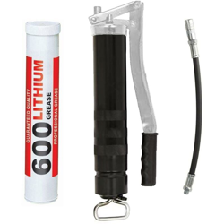 Kit completo siringa grasso a leva per ingrassaggio manuale in metallo brunito 1 kg - MAESTRI características