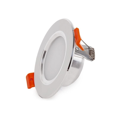 Downlight LED Ø118Mm 7W 500-560Lm 30.000H | Bianco Freddo (PCE-DL7W-CW) - GREENICE