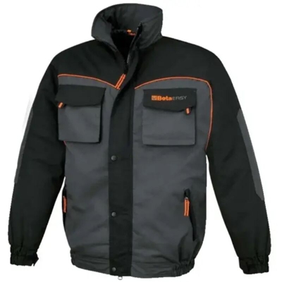 Giubbotto da lavoro imbottito in T/C Canvas, 65% poliestere-35% cotone, 260 gr/m2. Taglia XXL (Taglia XXL) - BETAWORK