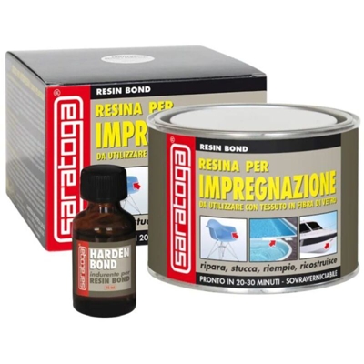 Resina in poliestere Resin Bond Ml 500 - Saratoga