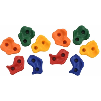 Pietre per Arrampicata 10 pz Multicolore PE - ASUPERMALL