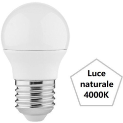 Lampada Led Sfera Eld E27 W 7,5 4000°K - Shot en oferta