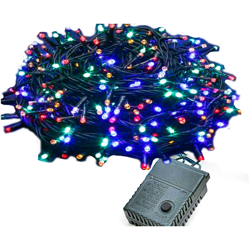 Mantello Luci Led Per Albero Di Natale 288 Luci RGB Multicolori 3,2 Metri IP65 Con 8 Giochi Luci - LEDLUX en oferta