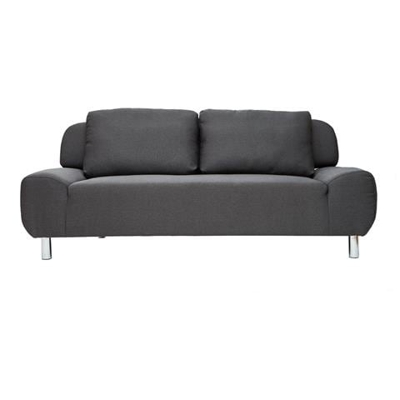 Divano Convertibile Design Grigio Chiaro Tulsa