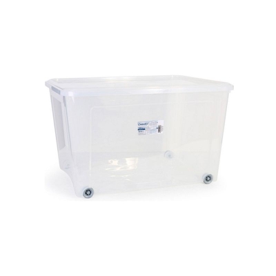 Tontarelli - Combi box 145L con ruote e coperchio a scatto