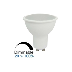 Arum Lighting - Faretto a LED GU10 7W dimmerabile scatola 6000K en oferta