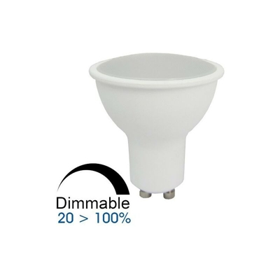 Arum Lighting - Faretto a LED GU10 7W dimmerabile scatola 6000K