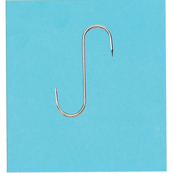 6 PL Di PL GANCI INOX X MACELLAI MM.100X4 (PZ.5) - - SENZA MARCA/GENERICO - en oferta