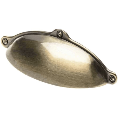 10 PZ Di MANIGLIA A CONCHIGLIA ART. RJM0127 MM. 64 - - SENZA MARCA/GENERICO -