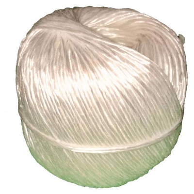 6 PZ Di SPAGO POLIPROPILENE IN GOMITOLI MT.200 CIRCA - - SENZA MARCA/GENERICO -