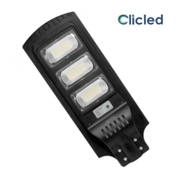 Lampione stradale led 90w luce fredda faro energia solare crepuscolare 5990 - BS características