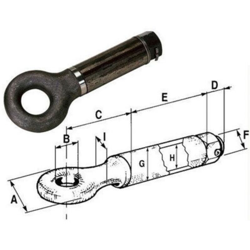 Occhione Girevole Gancio Per Timone Carrello Max Kg 6000 Omologato Cat E (19964) - AMA precio