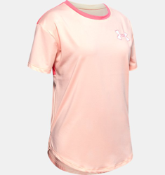 Maglia a manica corta HeatGear® Armour da ragazza características