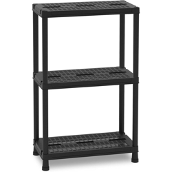 Kit Scaffale In Resina Ad Incastro Plastica Ripostiglio Garage 3 4 5 Rip 51031V 3 Ripiani 60X30X95 (51031) - MARCA en oferta