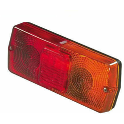Rodovetro Vetro Fanale Faro Posteriore 3 Luci Sinistro - MARCA precio