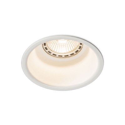 QAZQA Faretto da incasso dept - Design - Alluminio - Bianco - Tondo Max. 1 x Watt