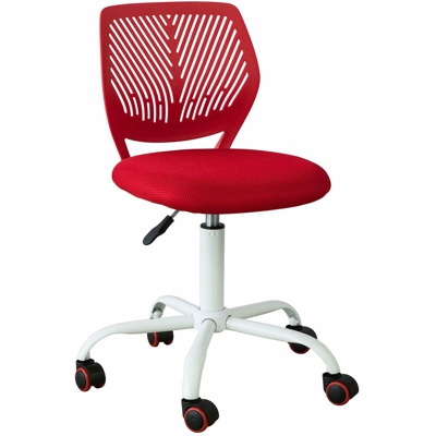 SoBuy Sedia girevoli per scrivania Sedia cameretta Altezza 46-58cm FST64-R