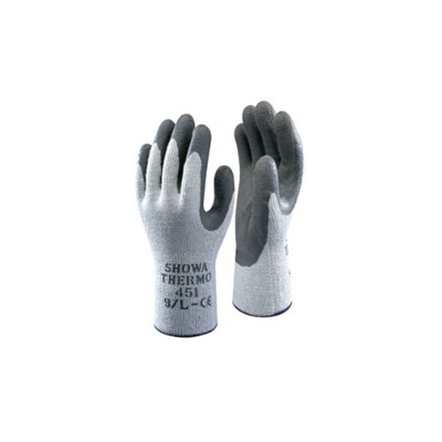 Guanto in Acrilico/Cotone/Poliestere rivestito in Caucciù SHOWA G451 THERMO- 8