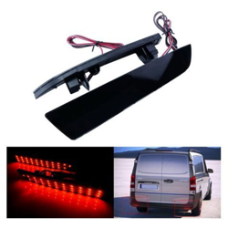 Kit 2 Fanali Posteriori A Led Nero Fume Per Mercedes Benz Vito Box W447 OEM A4478260140 Sostituzione Riflettore Catarifrangente Originale - CARALL en oferta