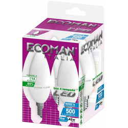 Led Mini Candela 6W 6000K E - ECOMAN precio