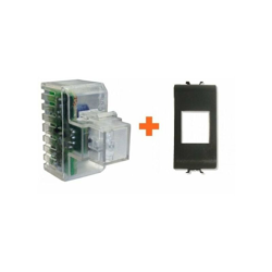 Fanton - Lampada notturna segna passo led gewiss chorus nero grigio scuro small en oferta