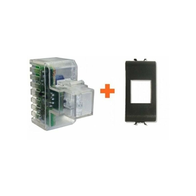 Fanton - Lampada notturna segna passo led gewiss chorus nero grigio scuro small