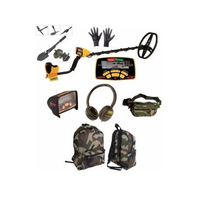 Metal detector garrett euro ace 350 + omaggi zaino cuffia copri display marsupio