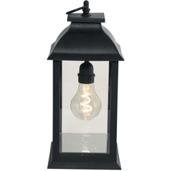 Luxform Lampada da Tavolo a LED a Batteria Black Lantern Lampadina A60 precio