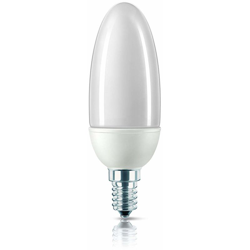 Lampadina a Risparmio EnergeticoOliva Smerigliata 8 W Corrispondenti a 35 W, Attacco Piccolo E14, Luce Bianca Calda [Classe di efficienza energetica características