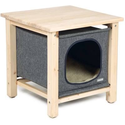 Cuccia per Gatti Pitoux 50x50x50 cm in Legno - Beeztees